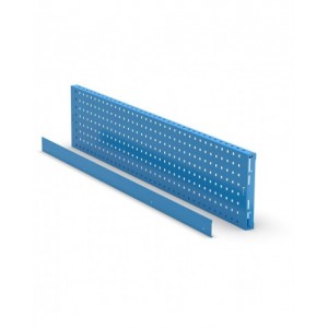 Kit 3 Pannelli porta attrezzi e 2 bordi, 1438x40x304 mm