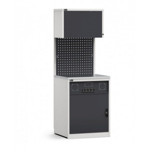 Modulo con armadio tecnico, L 714 mm, GARAGE005