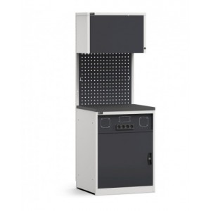 Modulo con armadio tecnico, L 714 mm, GARAGE006