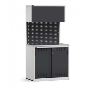 Modulo con armadio per vernici e solventi, L 1020 mm, GARAGE020