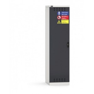 Armadio da officina con porta a battente fessurata, L 512 mm, GARAGE066