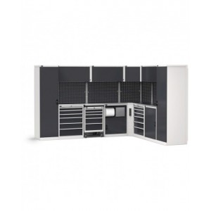 Combinazione di arredo angolare GARAGE086