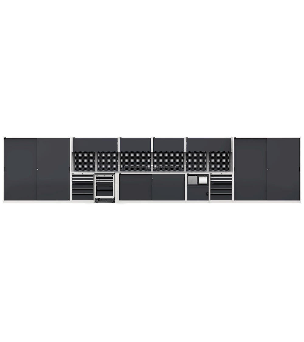 Modular workshop furnishing system GARAGE088