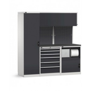 Modular workshop furnishing system GARAGE097