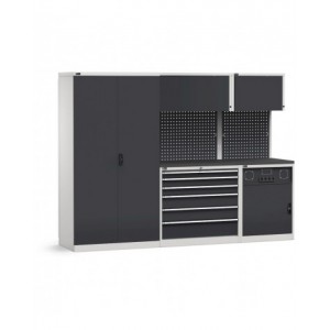Modular workshop furnishing system GARAGE105