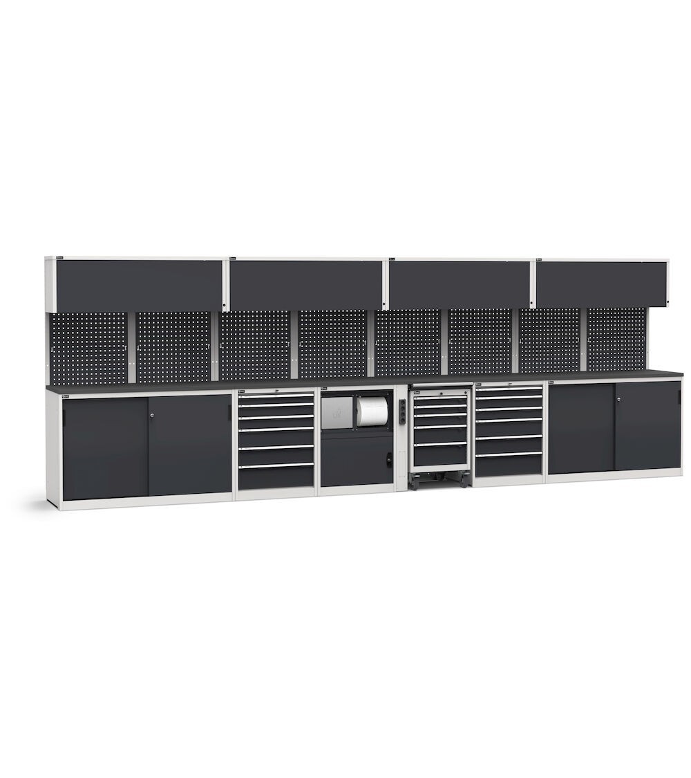 Modular workshop furnishing system GARAGE111
