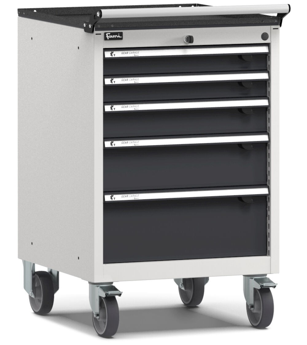 Workshop trolley with drawers, 90 cm, Garage GARAGE116