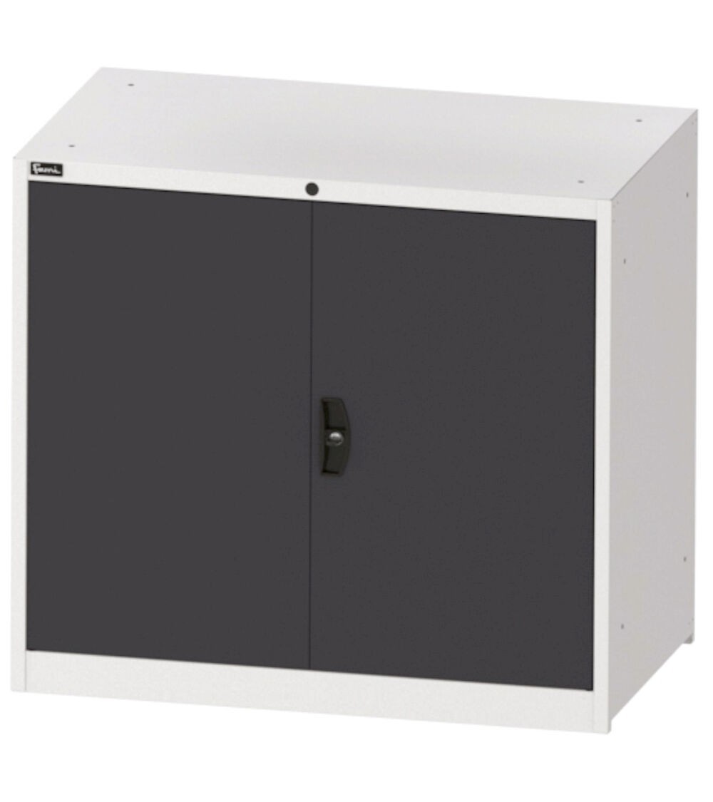 Garage empty cabinet with hinged door, W1020 x D598 x H915 mm