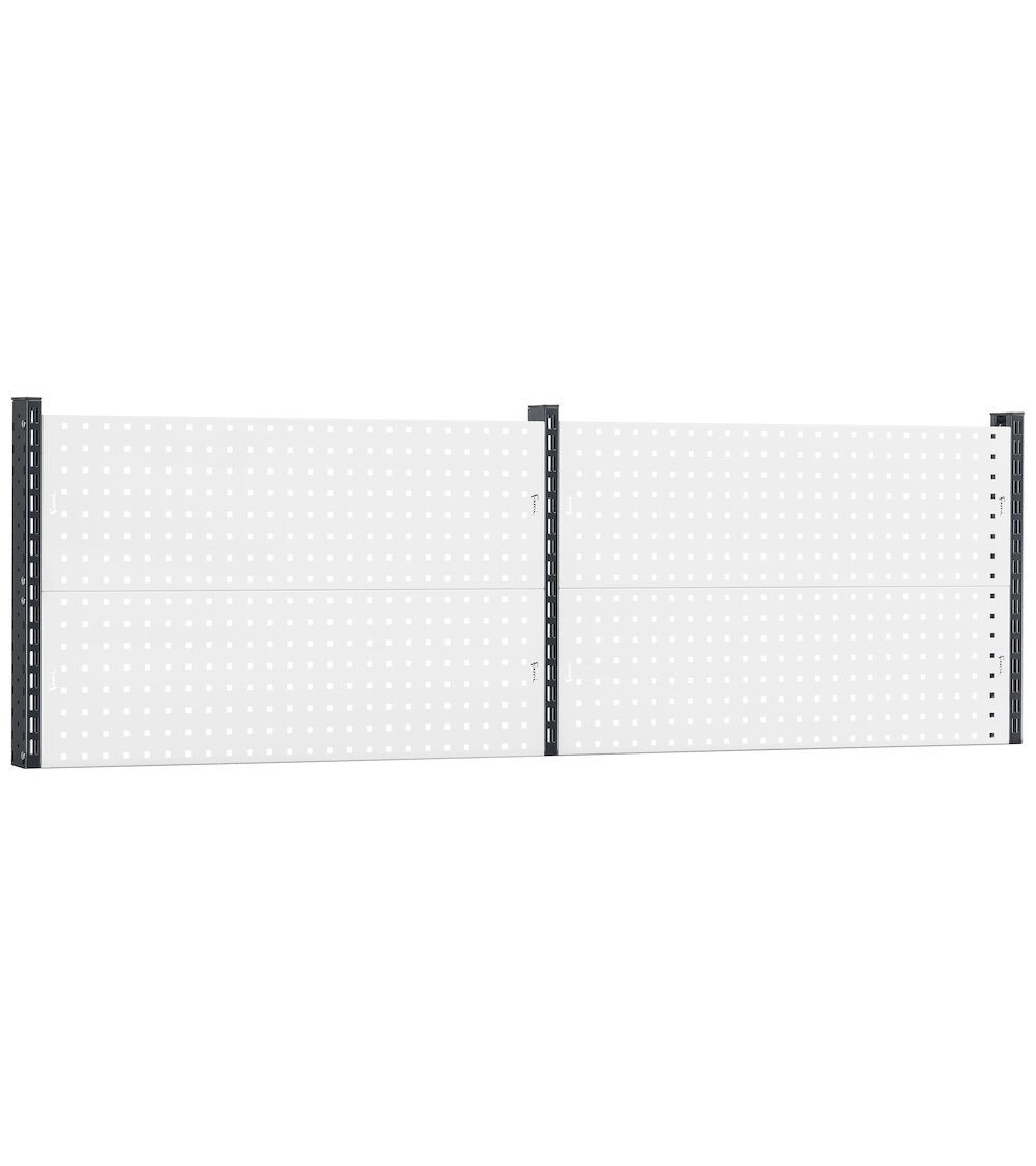 Pannello porta attrezzi 2000x634 mm, Grigio