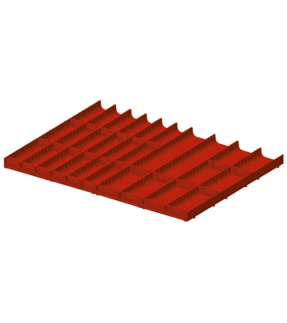 Divisori a 2,3 canali e divisori traversali con altezza frontale  50-300mm, 36x27 EH