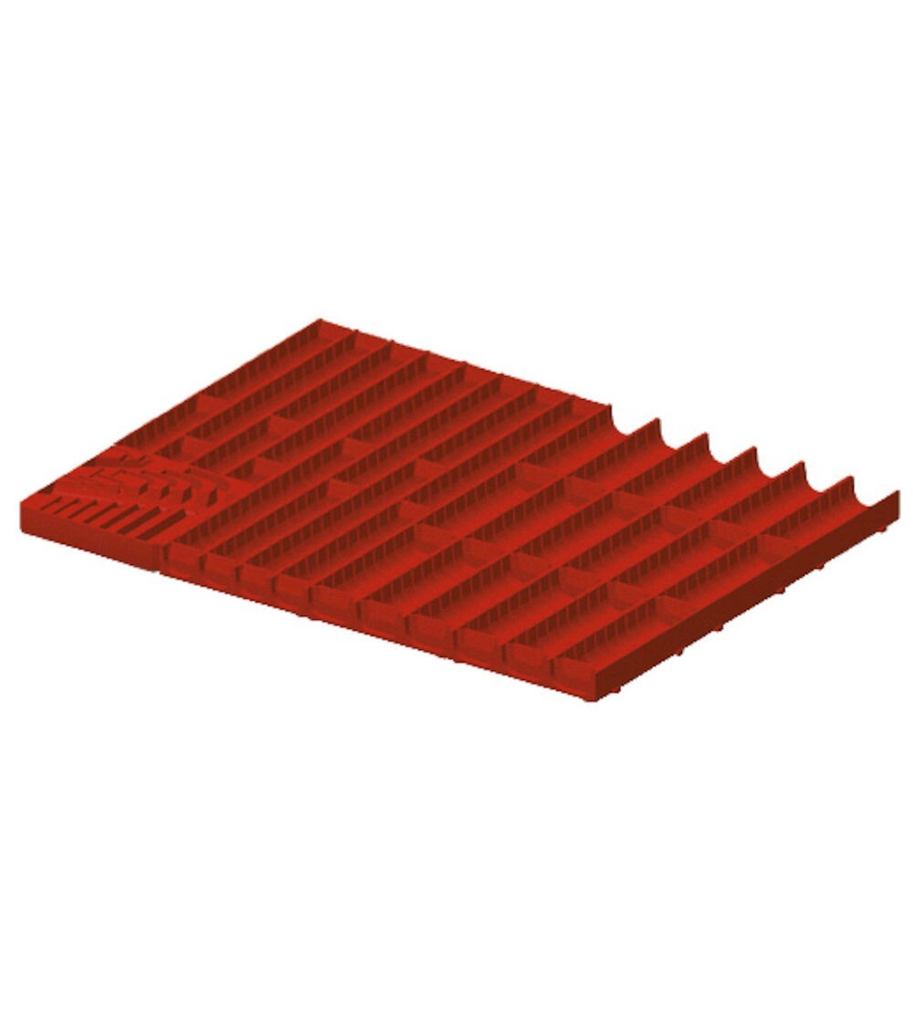 Divisori a 3,4 canali, porta chiavi a brugola e divisori traversali con altezza frontale  50-300mm, 36x27 EH