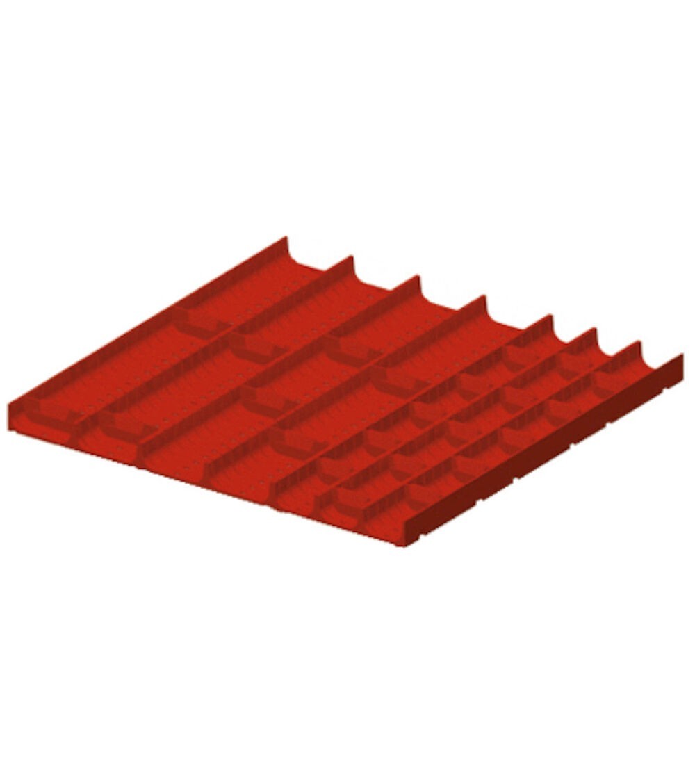 Divisori a 2, 3 canali e divisori traversali con altezza frontale  50-300mm, 27x27 EH