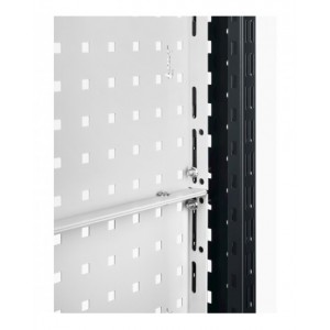 Banco con armadio a 4 cassetti, 1 vano con porta e parete forata, MASTERBR1511