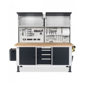 Banco da lavoro MASTERBR2007, 200 cm