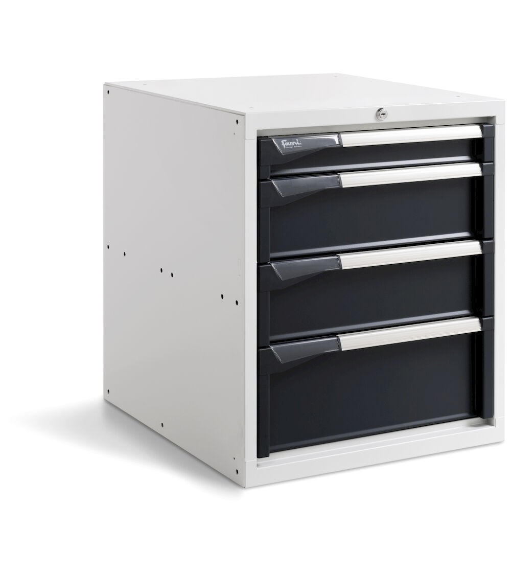 Armadio con 4 cassetti per banco da lavoro Work Master BR