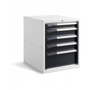 Armadio con 5 cassetti per banco da lavoro Work Master BR