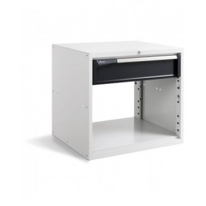 Armadio con 1 cassetto predisposto per porte per banco da lavoro Work Master BR