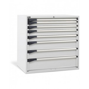 Cassettiera da lavoro, 8 cassetti, L1020 x P726 x H1000  mm