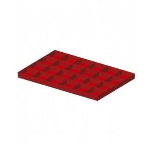 Kit cassette divisorio, 24 pezzi, per cassetti con H 100/125 mm, 54x36 EH