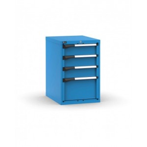 Blocco cassettiera da banco, 4 cassetti 3x150 1x300, L561 x P726 x H850 mm