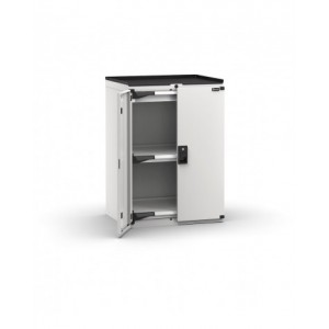 Armadietto portautensili con 2 ante a battente, 1 cassetto, 2 piani estraibili, L714 x P573 x H1022 mm