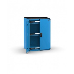 Armadietto portautensili con 2 ante a battente,  2 cassetti, 1 piani estraibili, L714 x P573 x H1022 mm