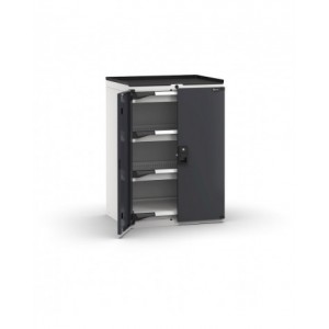 Armadietto portautensili con 2 ante a battente, 3 cassetti, 1 piani estraibili,  L714 x P573 x H1022 mm