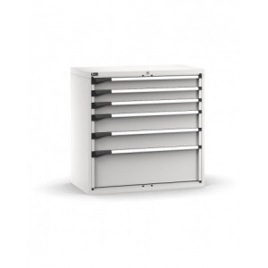 Cassettiera porta attrezzi,  6 cassetti 3x100 2x150 1x300, L1020 x P573 x H1000 mm