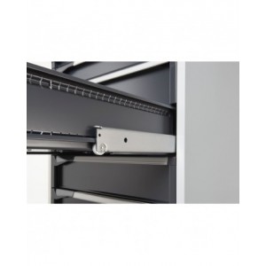 Cassettiera porta attrezzi, 8 cassetti 2x75 4x100 1x150 1x200, L1428 x P726 x H1000 mm