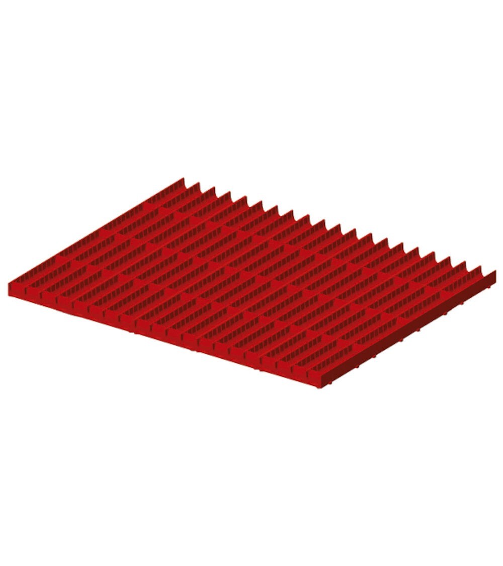 Divisori a 4 canali e divisori trasversali per cassetti con altezza frontale 50-300 mm, 45x36 EH