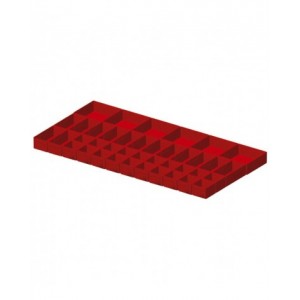 Kit cassette divisorio, 40 pezzi, per cassetti con H 50 mm, 54X27 EH