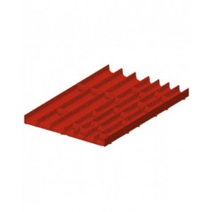 Divisori per cassetti con 50/300 H mm a 3,4 canali e divisori trasversali, 18x27 EH