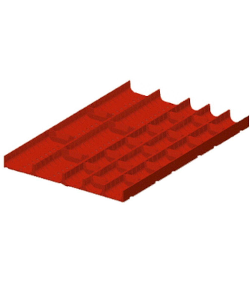 Divisori per cassetti con 50/300 H mm a 2, 3 canali e divisori trasversali, 18x27 EH