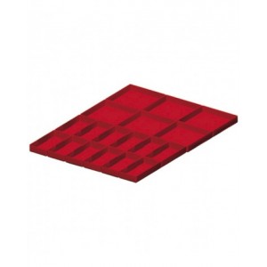 Kit cassette divisorio, 18 pezzi, per cassetti con H 50 mm, 27X36 EH