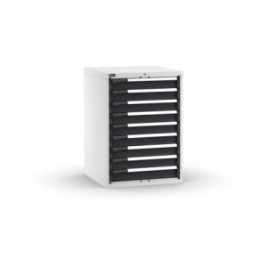 Cassettiera porta attrezzi, 9 cassetti 9x100, L714 x P726 x H1000 mm
