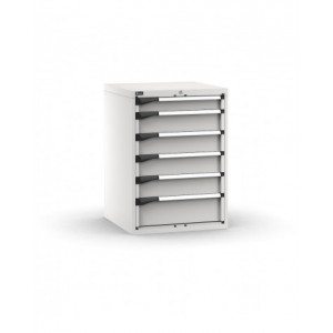 Cassettiera porta attrezzi,  6 cassetti 1x100 4x150 1x200, L714 x P726 x H1000 mm