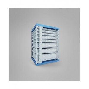 Cassettiera porta attrezzi con ruote, 5 cassetti  1x50 2x100 1x150 1x200, L714 x P726 x H922 mm