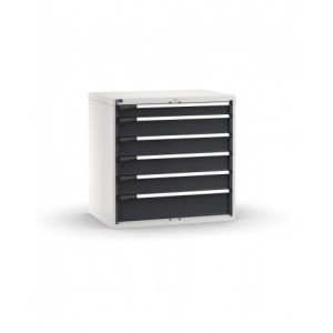 Cassettiera porta attrezzi,  6 cassetti 1x100 4x150 1x200, L1020 x P726 x H1000 mm