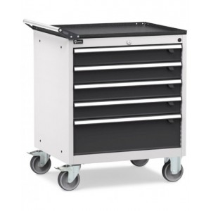 Cassettiera portautensili con ruote, L794 X P600 X H853 mm, Flexa