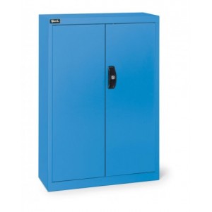 Armadio portacontenitori a battente, 5 piani e 24 contenitori Picking Box Air mis. 2, H 1001 mm, blu