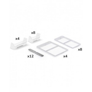 Kit 12 guide con coperchi e frontalini per contenitori RK Box Air