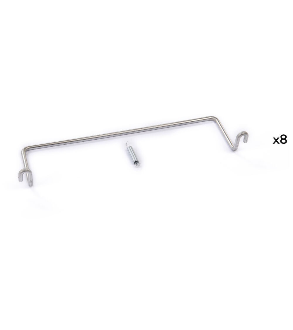 Kit 8 fermi posteriori per cassetta RK Box Classic, L227 x P30 x H59 mm