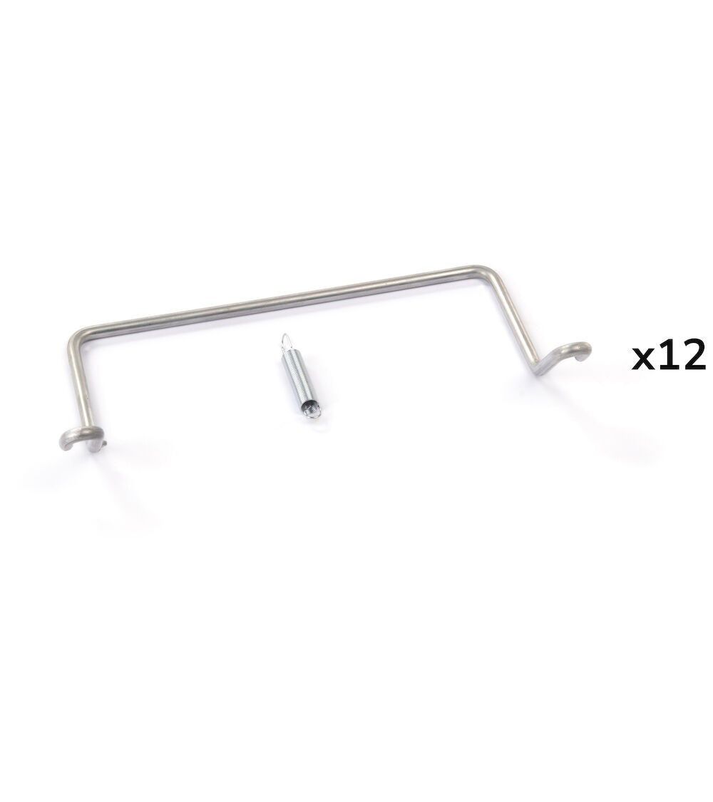 Kit 12 fermi posteriori per cassetta RK Box Classic, L152 x P55 x H49 mm