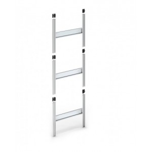 Scaffale per minuterie con 87 cassetti Visual Box, H1500 mm