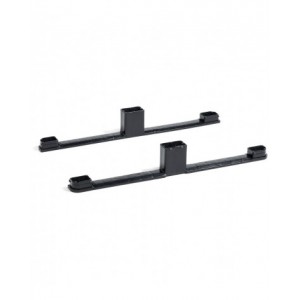 Cassone in plastica con traverse per transpallet, L1200 x P800 x H800 mm