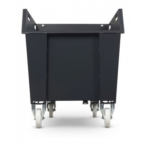 Benna ribaltabile portarottami con ruote, capacità 500 L