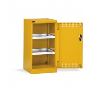 Armadio con ante a battente fessurate, L512 x P555 x H1000 mm, PERFOM11010