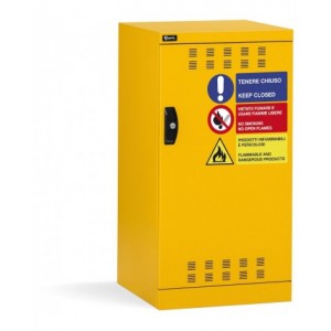 Armadio con ante a battente fessurate, L512 x P555 x H1000 mm, PERFOM11010