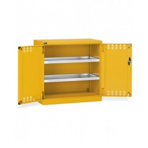 Armadio con ante a battente fessurate, L1023 x P555 x H1000 mm, PERFOM12017