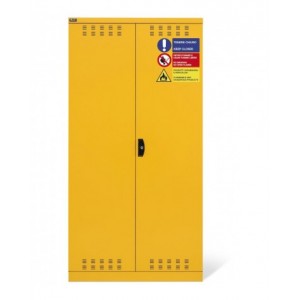 Armadio 2 ante battente fessurate, 4 vasche stagne interne, L1023 x P555 x H2000 mm, PERFOM14029